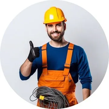 Mapa de Guarulhos destacando regiões atendidas por eletricista local